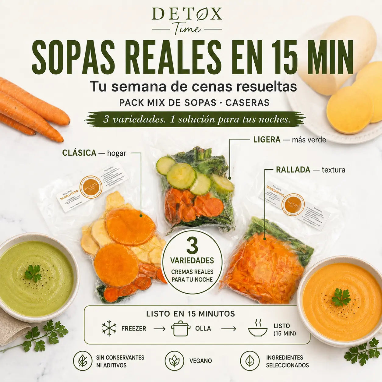 PACK MIX DE SOPAS - CASERAS