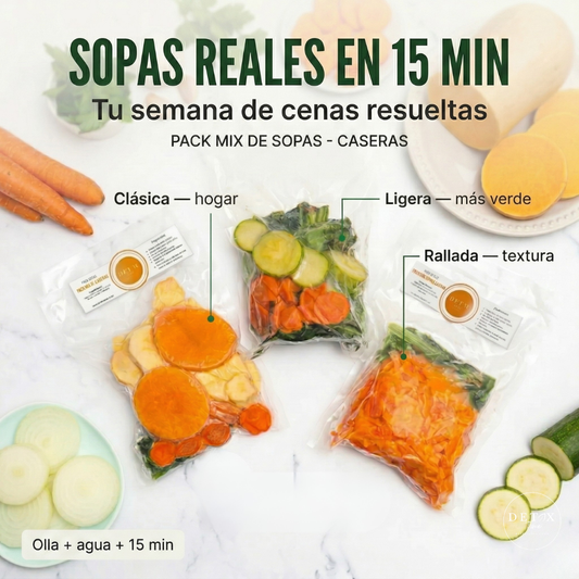 PACK MIX DE SOPAS - CASERAS