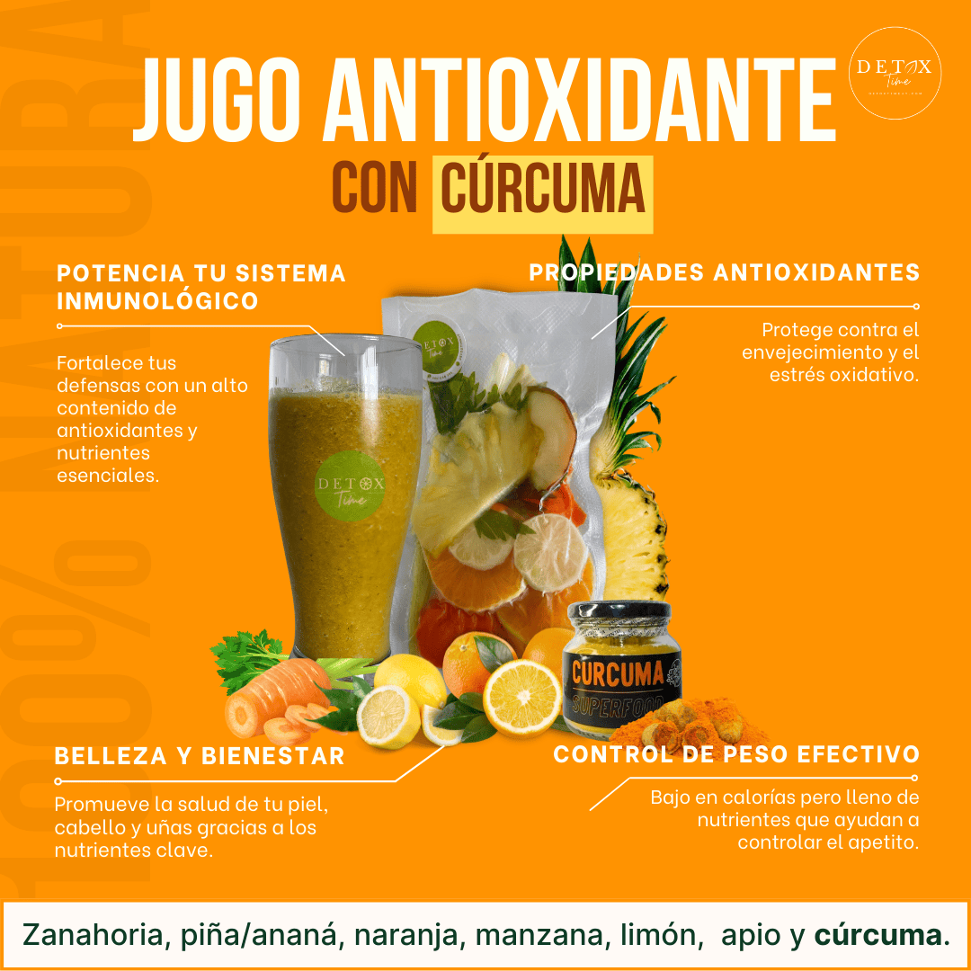 Pack Antioxidante + Cúrcuma: Belleza y energía natural