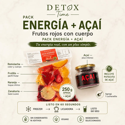 PACK ENERGÍA + AÇAÍ