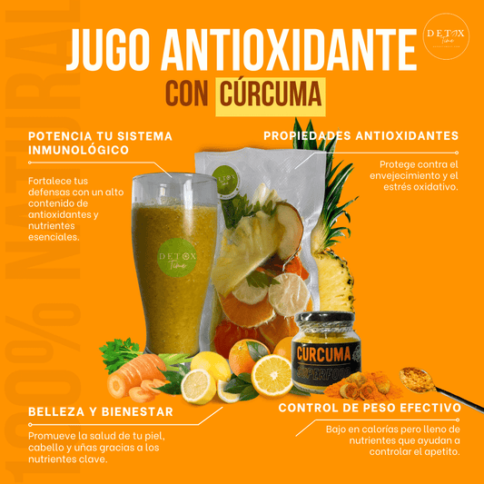 Pack Antioxidante + Cúrcuma: Belleza y energía natural