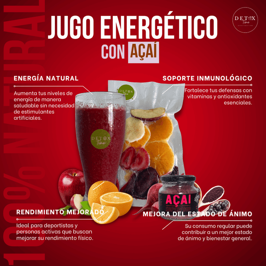 Pack Energético + Açaí: Impulsa tu rendimiento diario