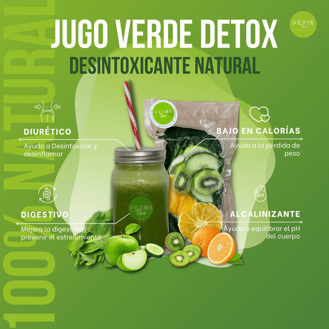 Jugos detox en licuadora sale