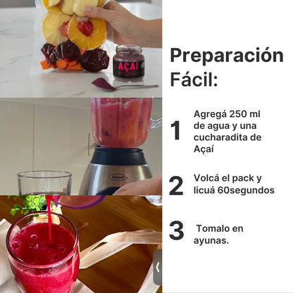 PACK ENERGÍA + AÇAÍ