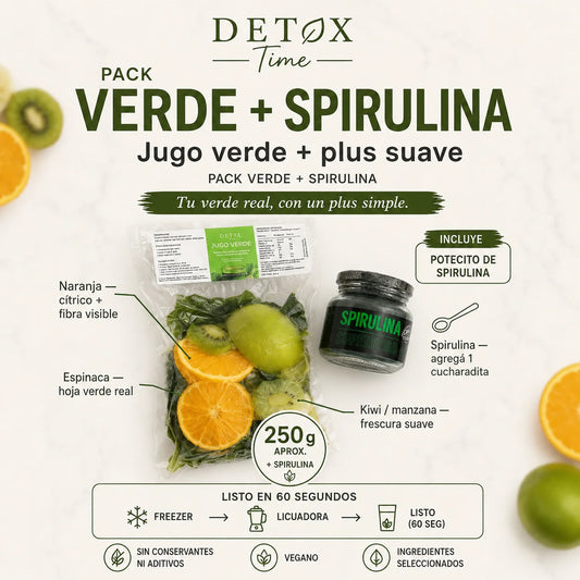 PACK VERDE + SPIRULINA