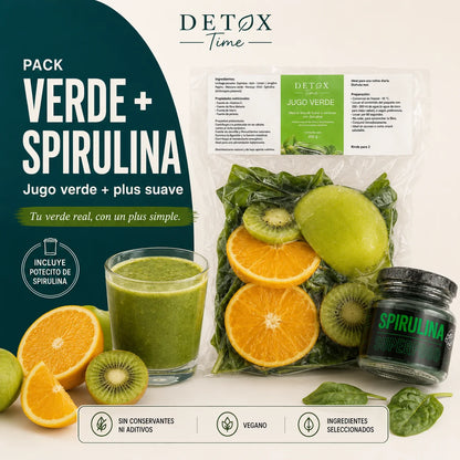 PACK VERDE + SPIRULINA