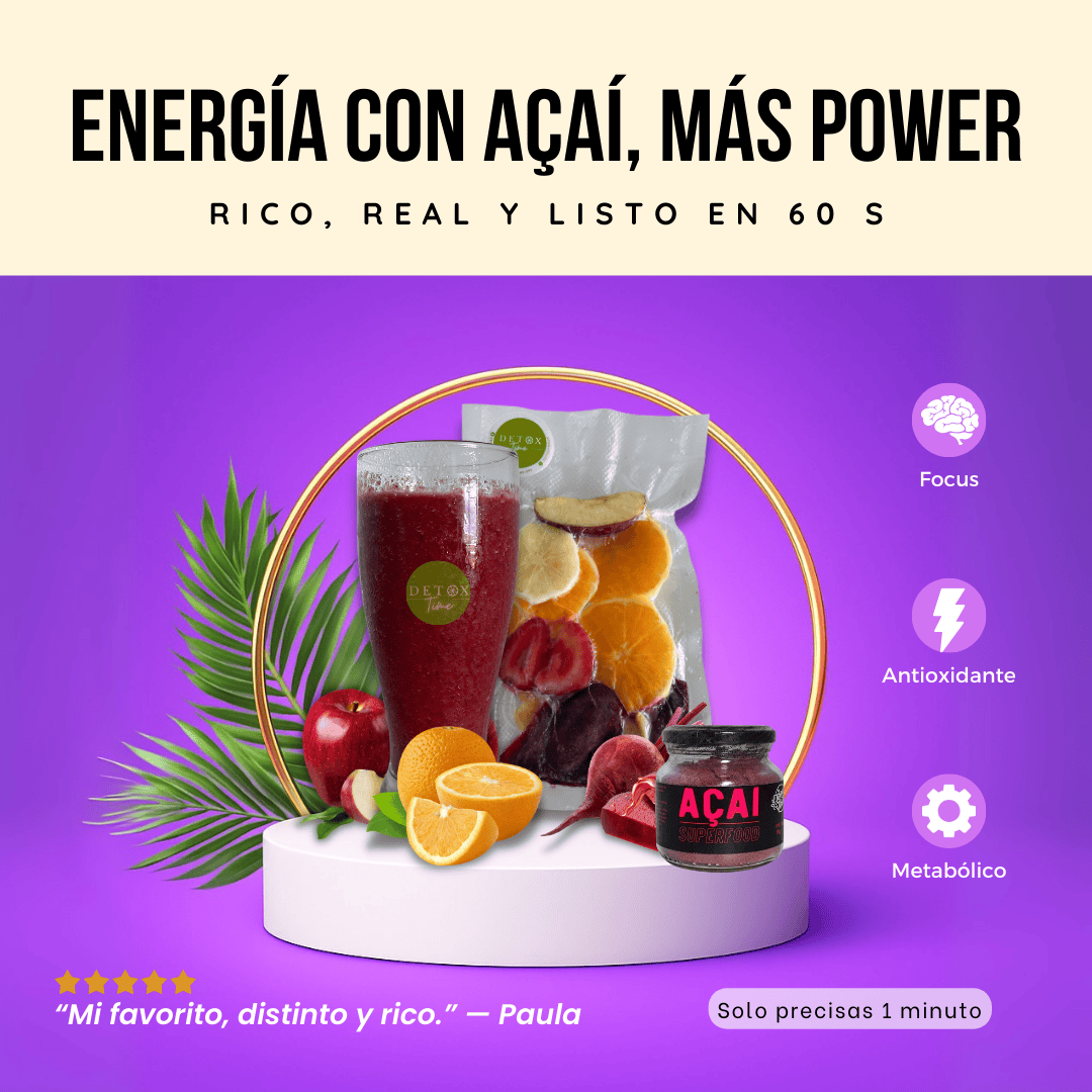 Pack Energético: Impulso Vital con Açaí
