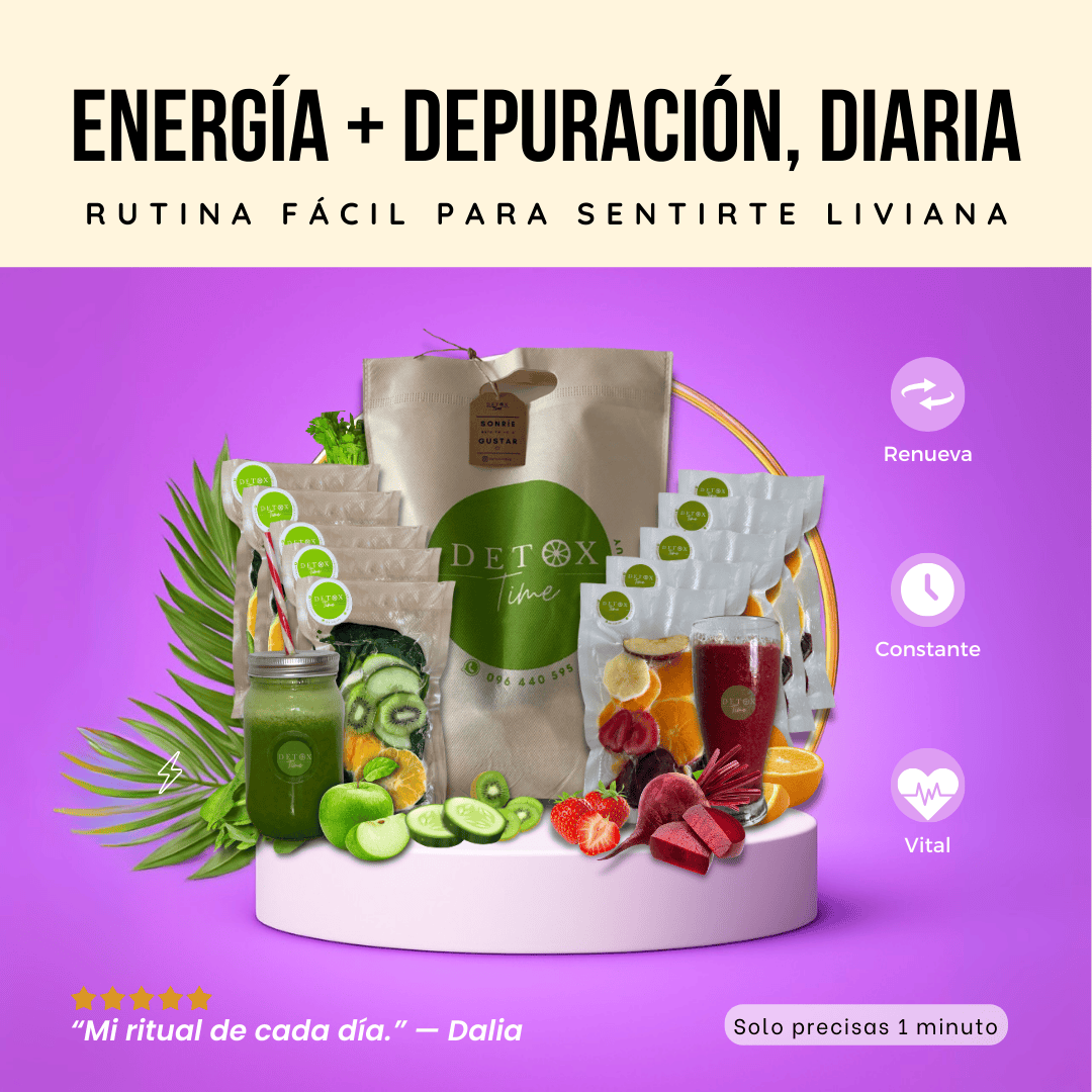 Pack Renovación: Energía & Depuración Diaria