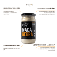 Cargar imagen en el visor de la galería, Maca Negra Orgánica 200g
