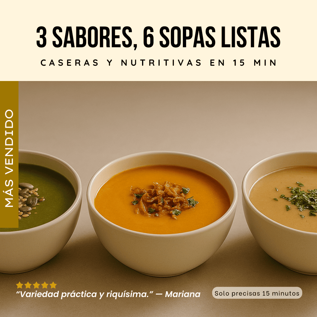 Surtido de Sopas DetoxTime