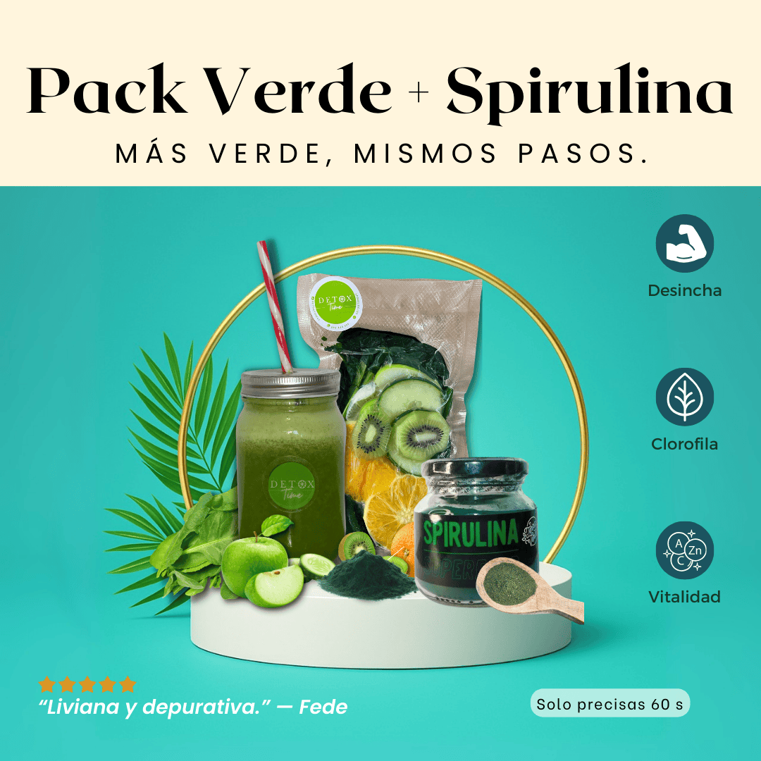 PACK VERDE + SPIRULINA