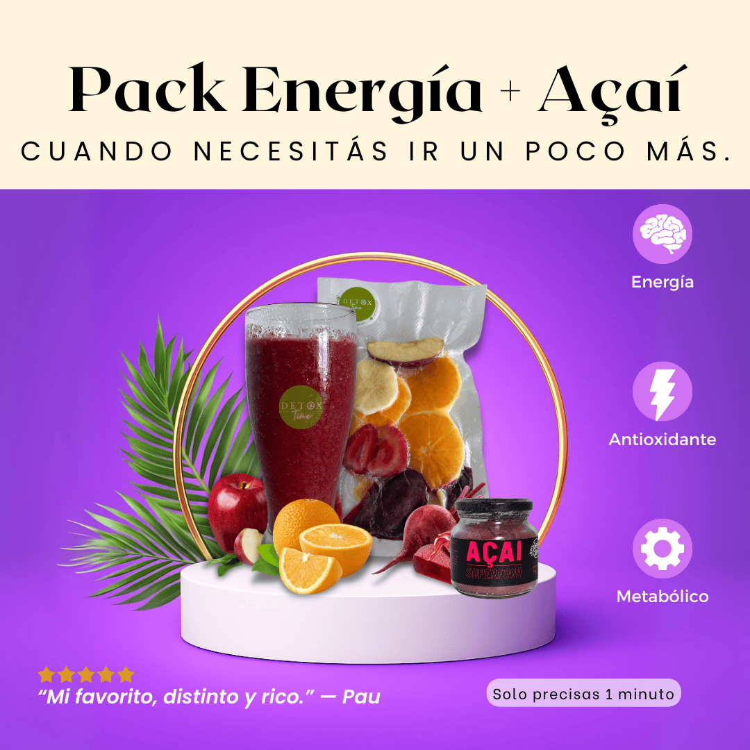 PACK ENERGÍA + AÇAÍ