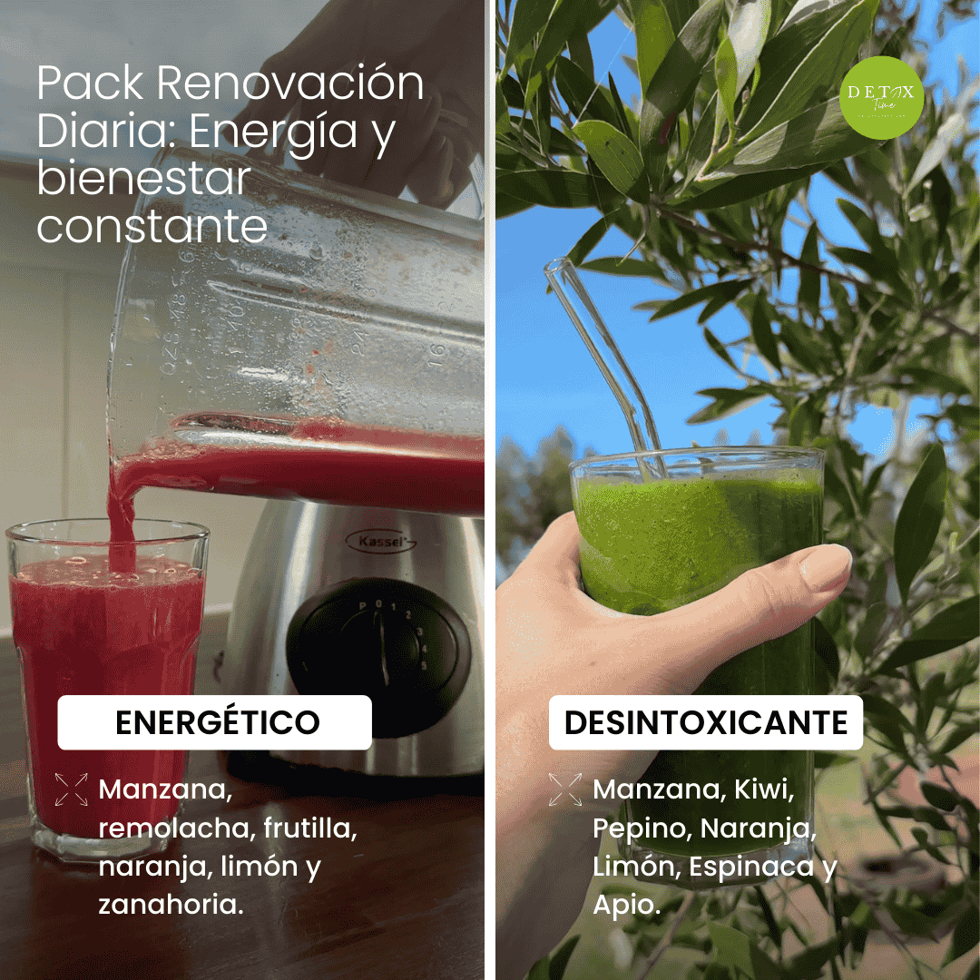 Pack Renovación: Energía & Depuración Diaria