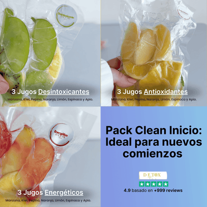 Pack Clean Inicio: Ideal para nuevos comienzos saludables