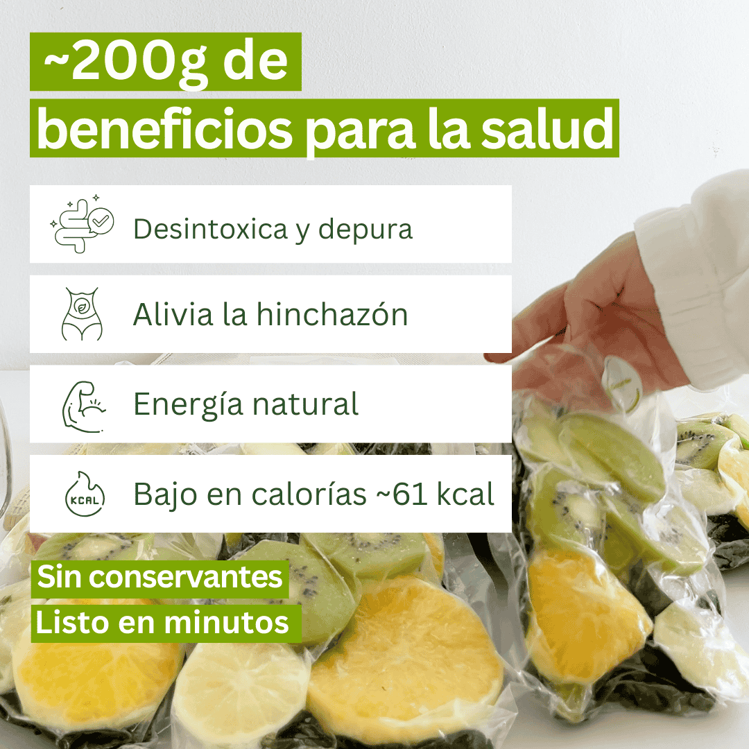 Pack Desintoxicante: Limpieza natural para tu cuerpo