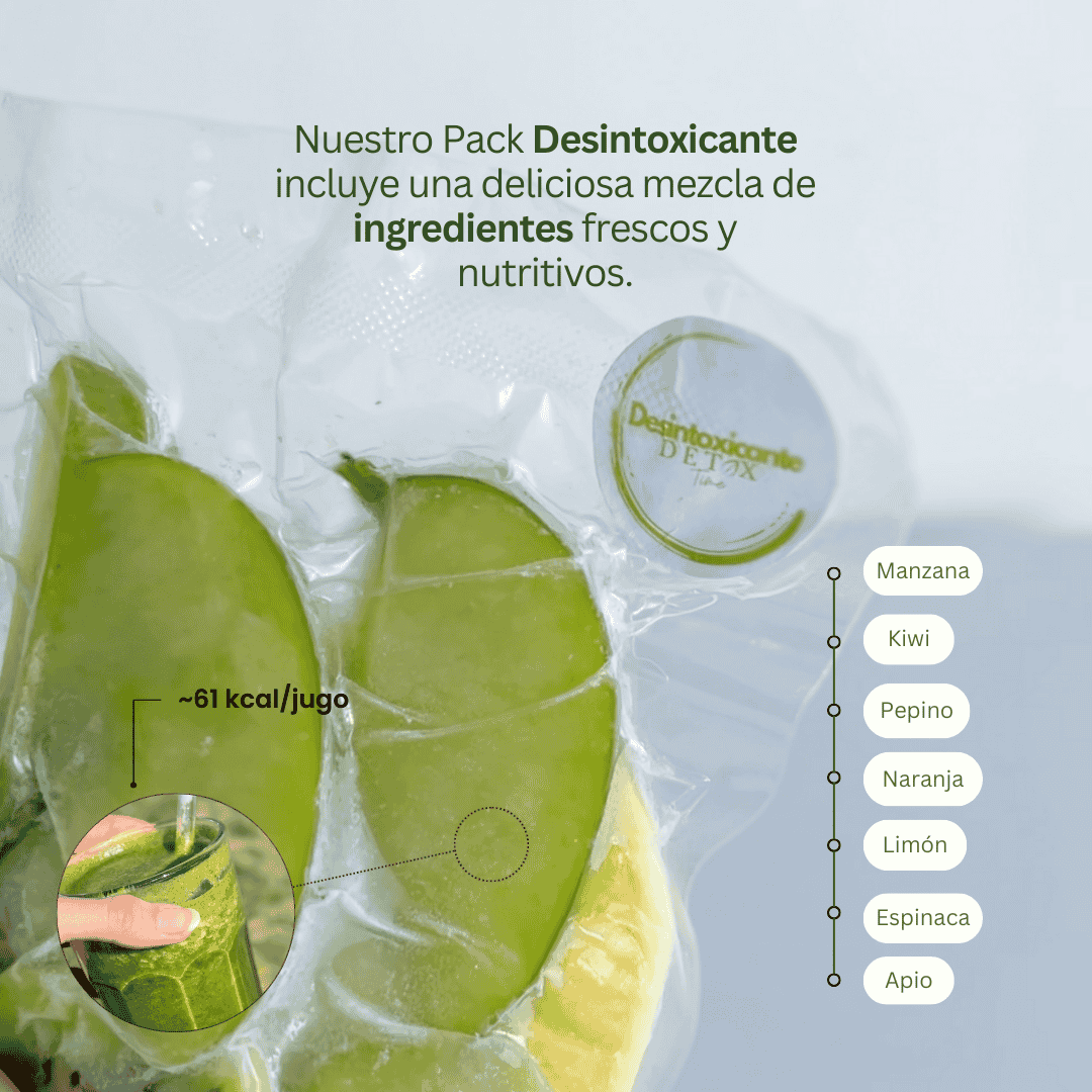 Pack Desintoxicante — listo en 1 minuto