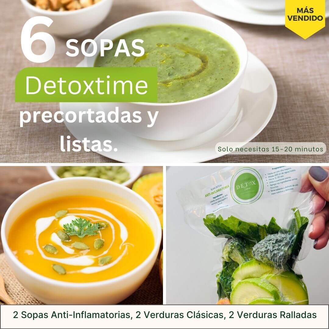 Pack - Surtido de Sopas DetoxTime (6 Sopas)