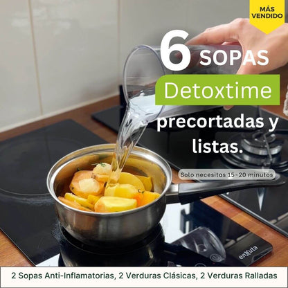 Pack - Surtido de Sopas DetoxTime (6 Sopas)