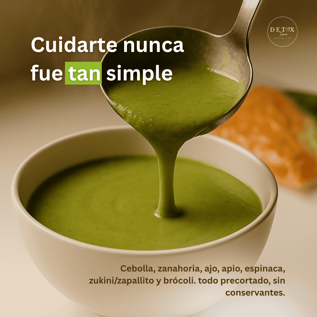 Sopa de verduras ligera