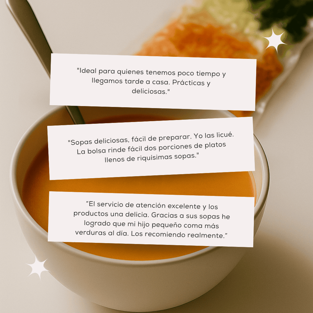 Sopa de Verduras Ralladas DetoxTime