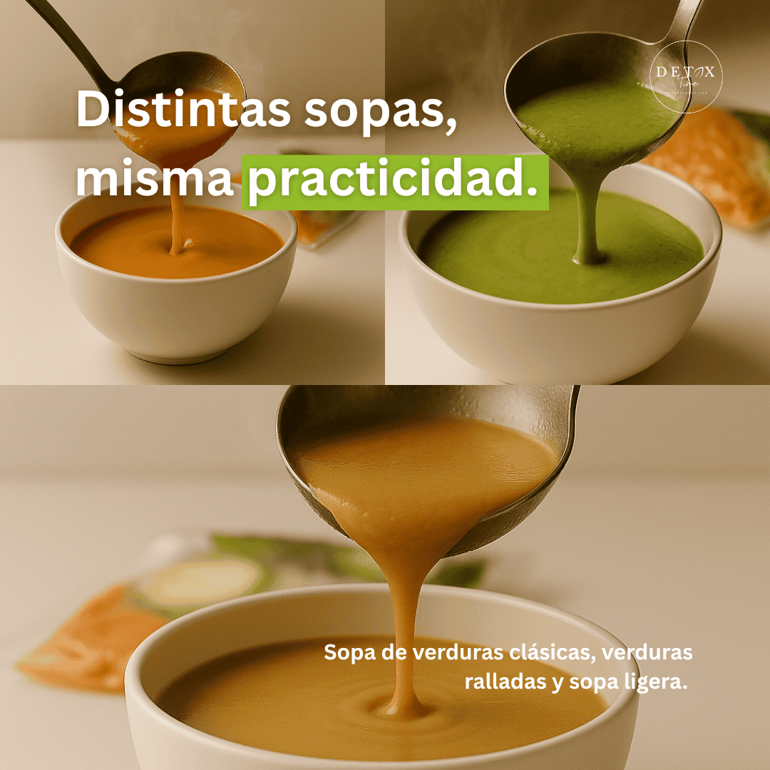 Surtido de Sopas DetoxTime