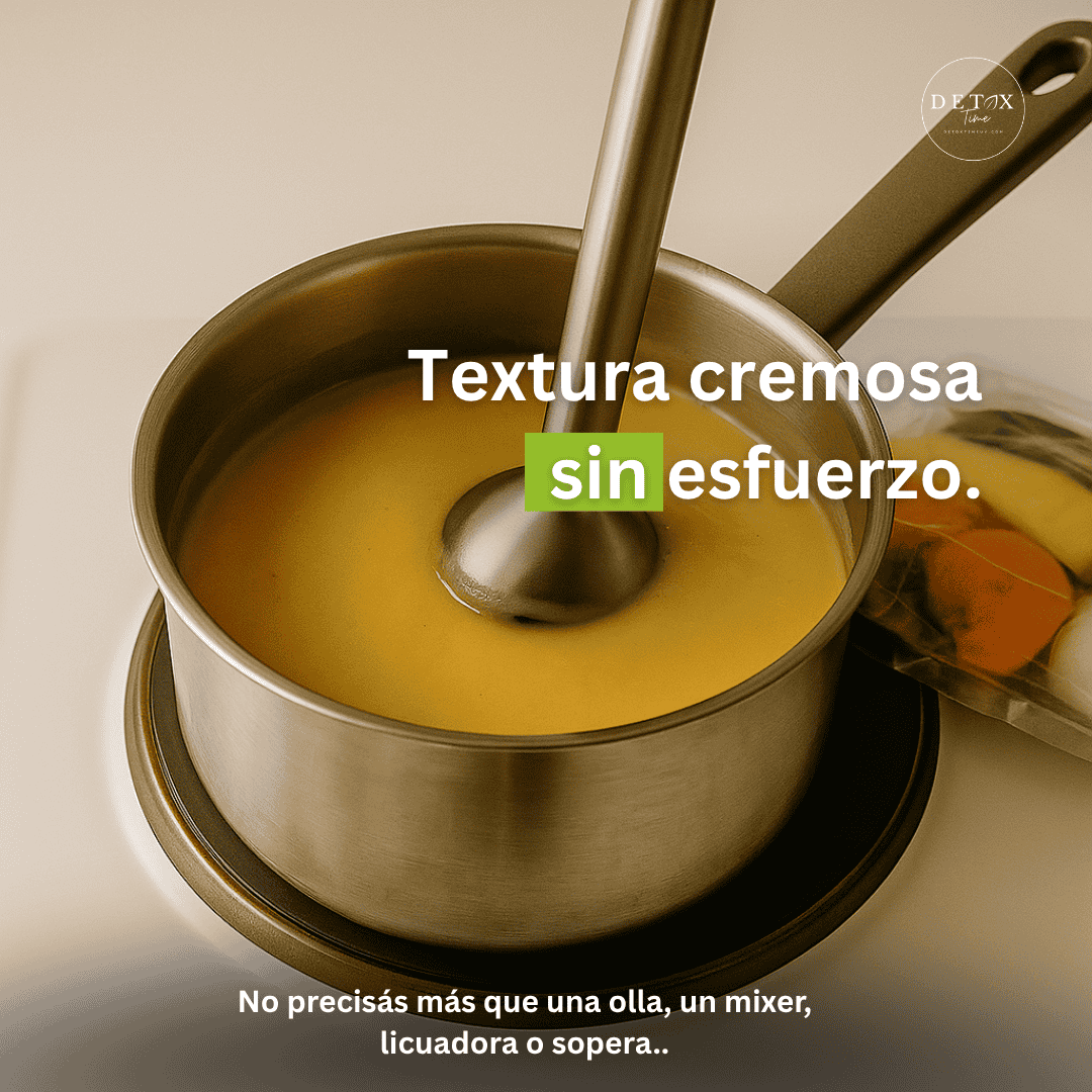 Sopa Clásica de Verduras DetoxTime