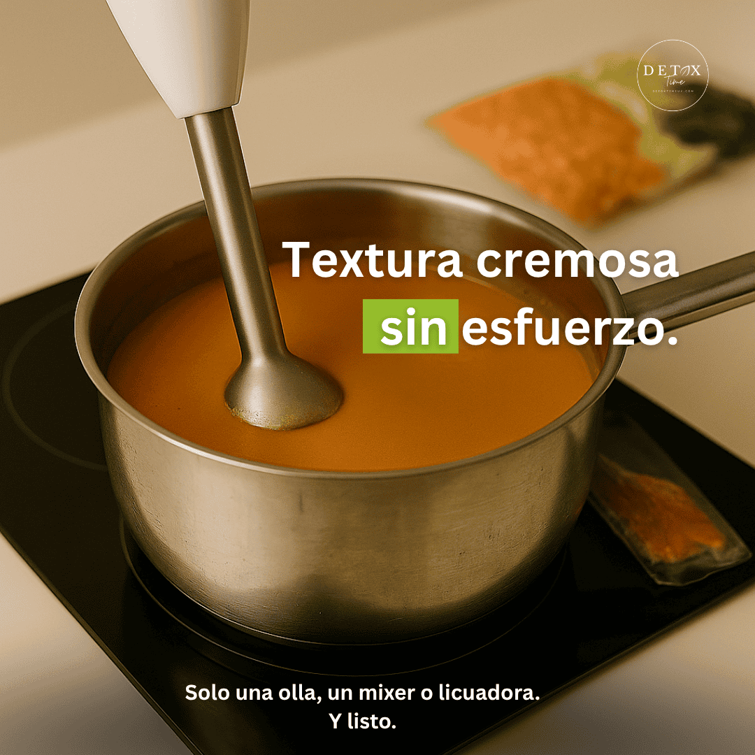 Sopa de Verduras Ralladas DetoxTime