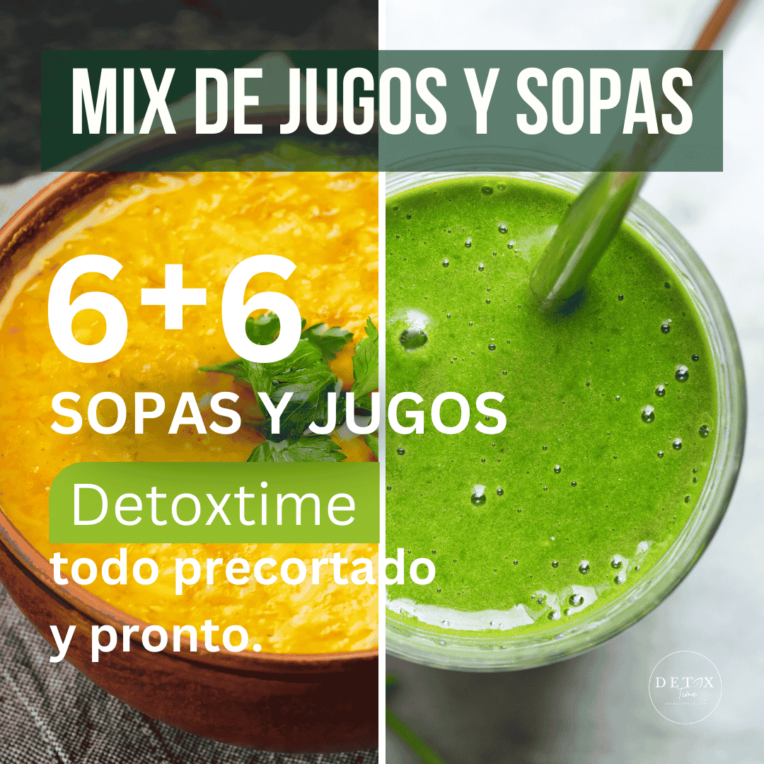 Mix de jugos y Sopas Detoxtime