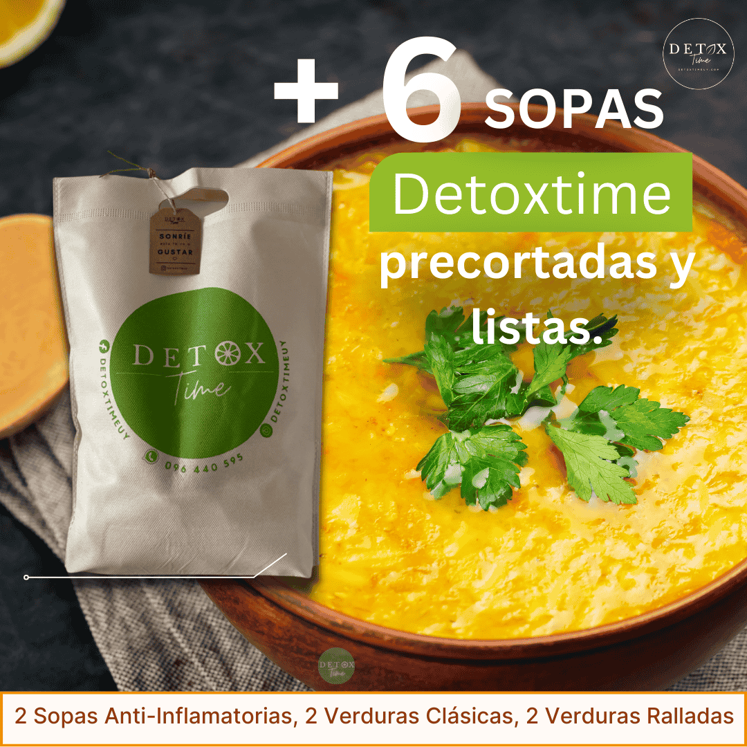 Mix de jugos y Sopas Detoxtime