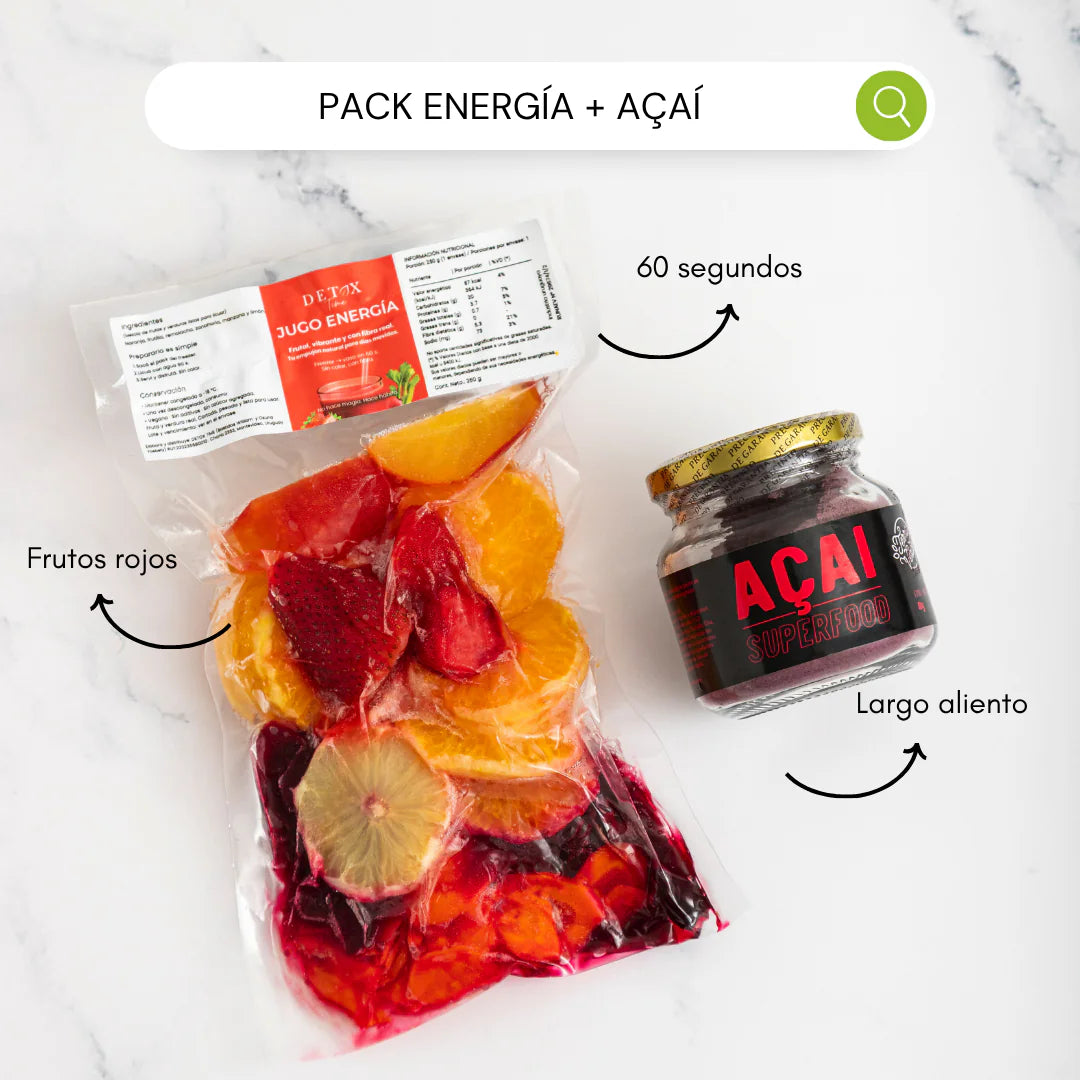 PACK ENERGÍA + AÇAÍ