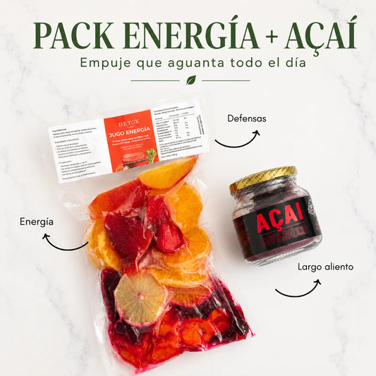 PACK ENERGÍA + AÇAÍ