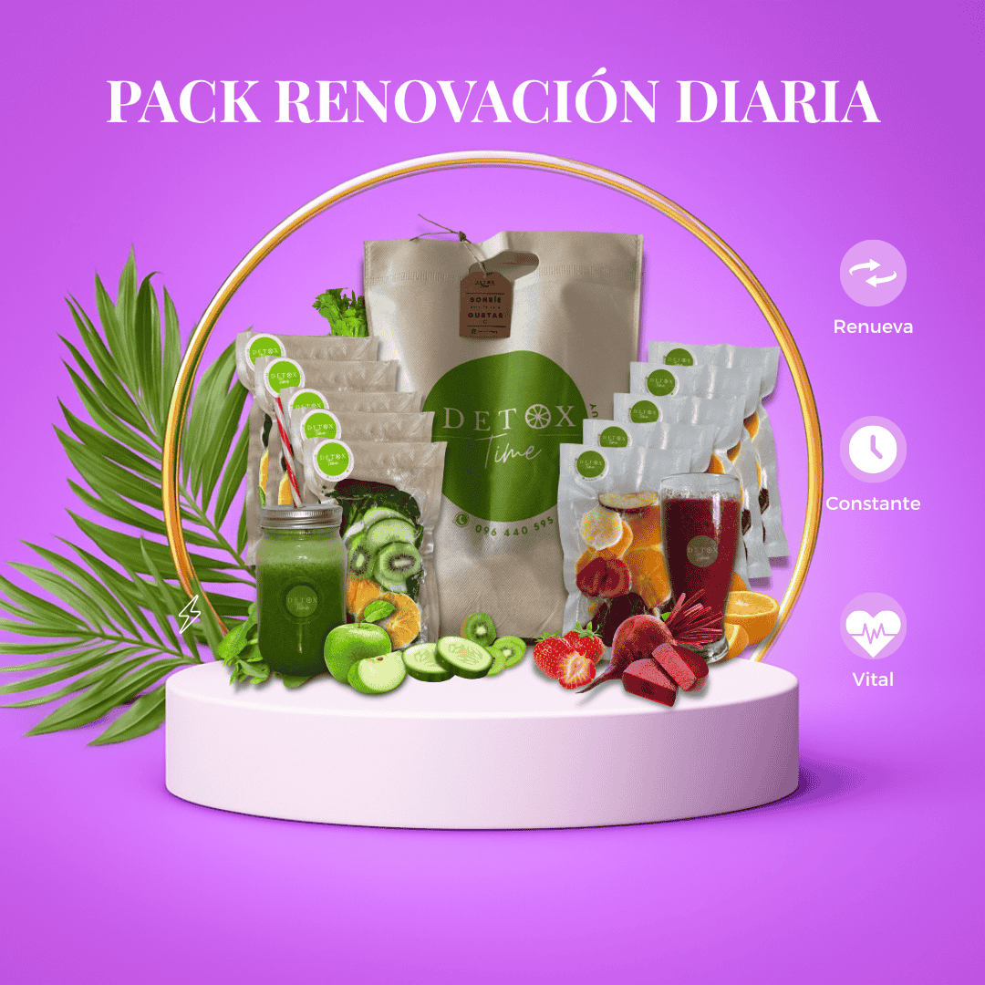 Pack Renovación: Energía & Depuración Diaria