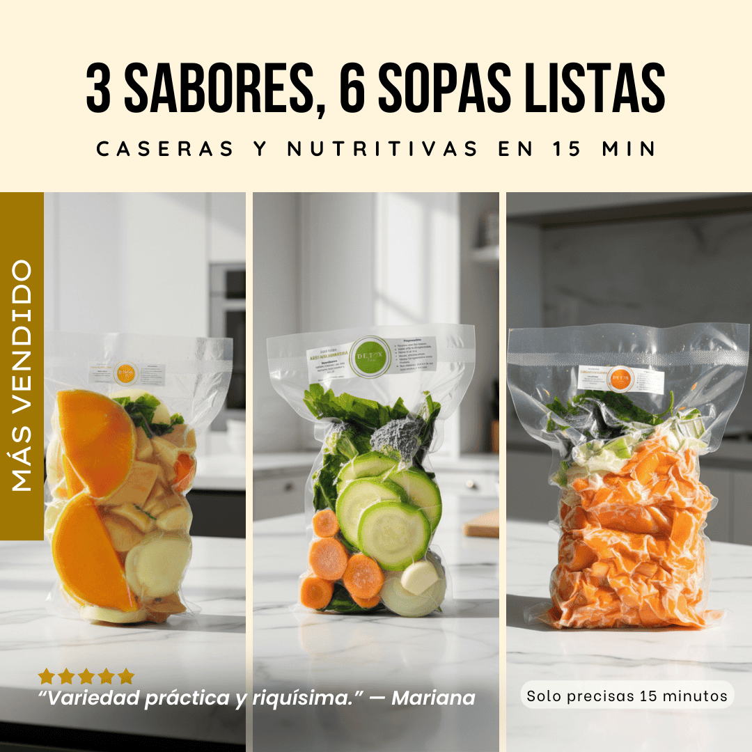 Surtido de Sopas DetoxTime