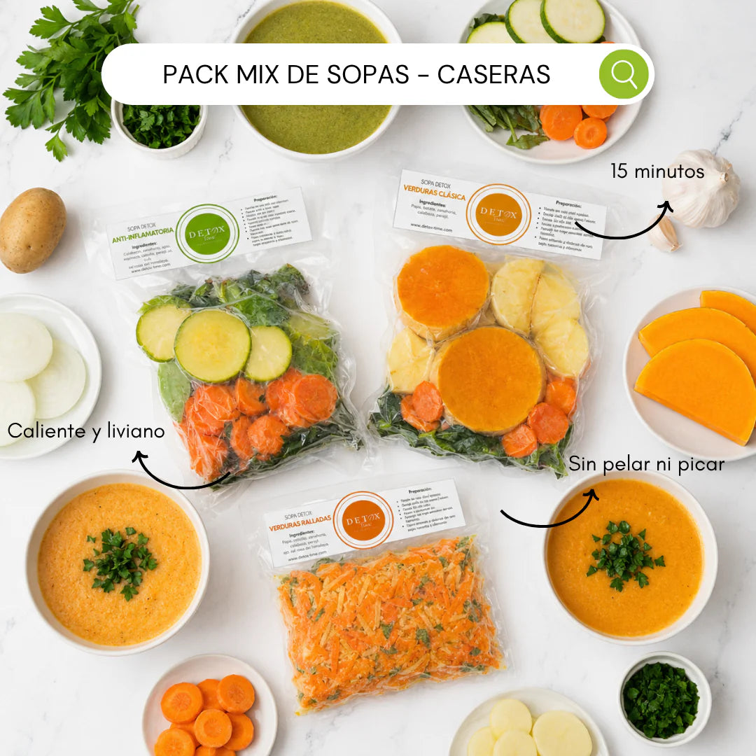 PACK MIX DE SOPAS CASERAS