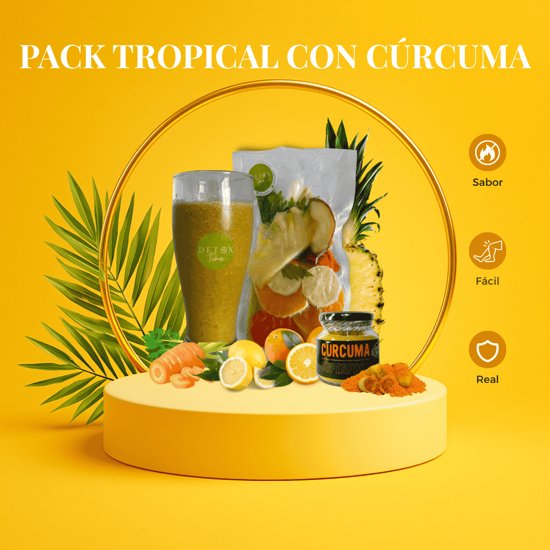 Pack Antiox con cúrcuma