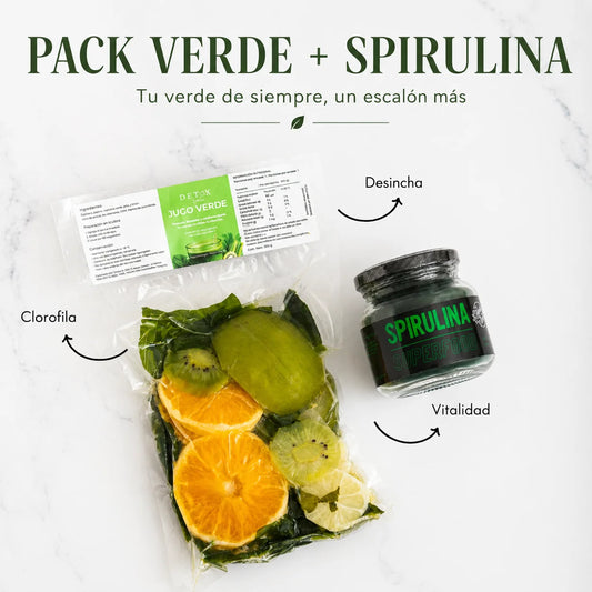 PACK VERDE + SPIRULINA