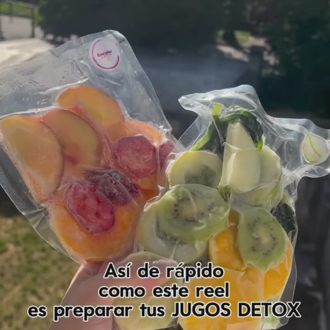 DETOXTIME RENOVACIÓN DIARIA | Tu Variedad Diaria, sin Pensar Demasiado. (Mitad Verde, Mitad Energía)