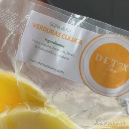 Pack - Surtido de Sopas DetoxTime (6 Sopas)