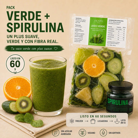PACK VERDE + SPIRULINA